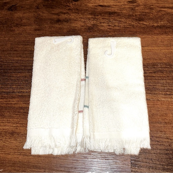 Two Vintage Charles Craft Cross Stitch Collectible Small Handheld Towels - Picture 6 of 12